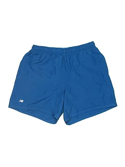 Pre-owned New Balance Athletic Shorts In Blue