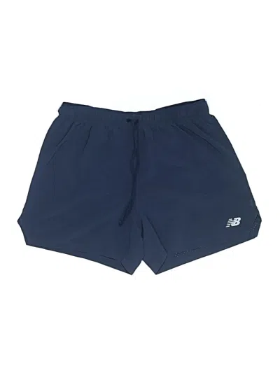 Pre-owned New Balance Athletic Shorts In Blue