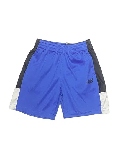 Pre-owned New Balance Kids' Athletic Shorts In Blue