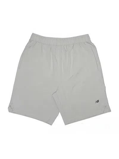 Pre-owned New Balance Kids' Athletic Shorts In Gray