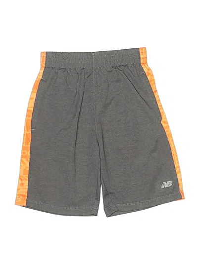 Pre-owned New Balance Kids' Athletic Shorts In Gray