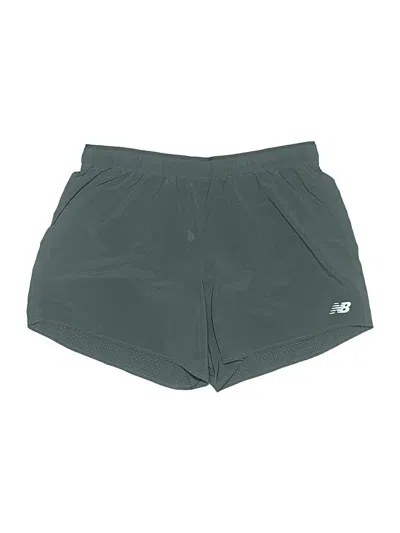 Pre-owned New Balance Athletic Shorts In Green