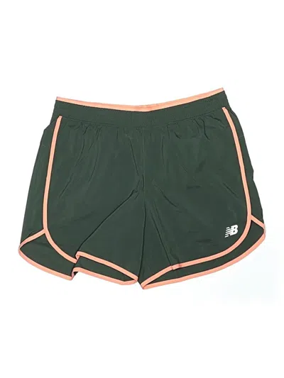 Pre-owned New Balance Athletic Shorts In Green