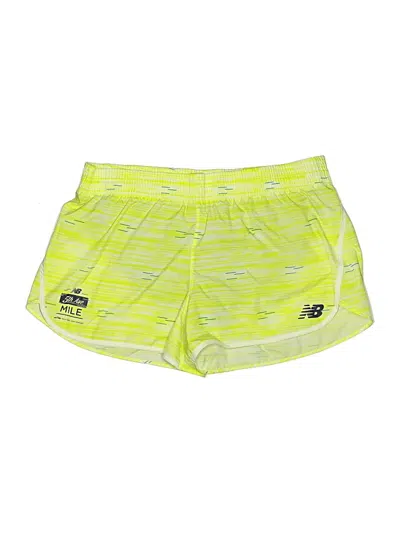 Pre-owned New Balance Athletic Shorts In Green