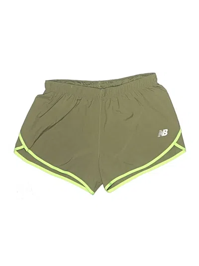 Pre-owned New Balance Athletic Shorts In Green