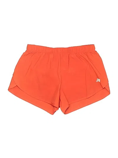 Pre-owned New Balance Athletic Shorts In Orange