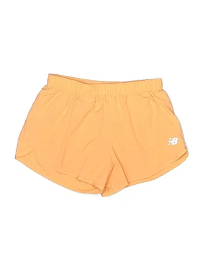 Pre-owned New Balance Athletic Shorts In Orange