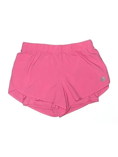 Pre-owned New Balance Athletic Shorts In Pink