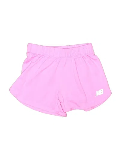 Pre-owned New Balance Kids' Athletic Shorts In Pink