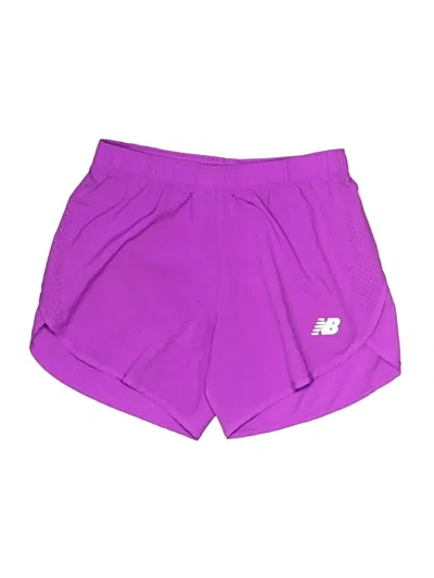Pre-owned New Balance Athletic Shorts In Purple