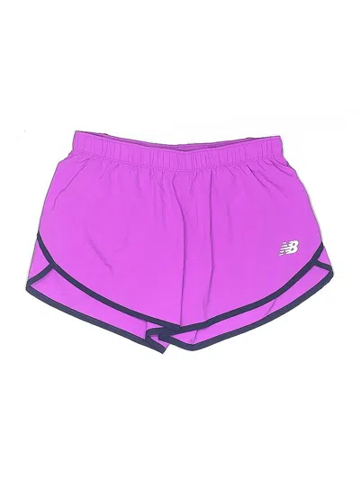 Pre-owned New Balance Athletic Shorts In Purple