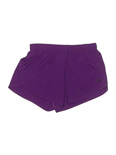 Pre-owned New Balance Athletic Shorts In Purple