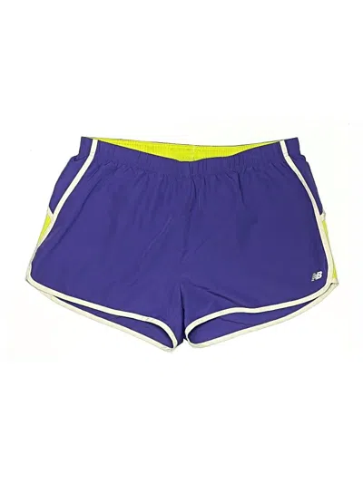 Pre-owned New Balance Athletic Shorts In Purple