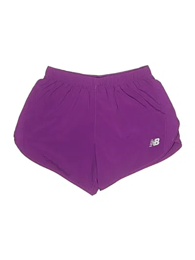Pre-owned New Balance Athletic Shorts In Purple