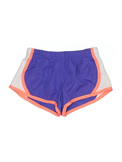 Pre-owned New Balance Kids' Athletic Shorts In Purple