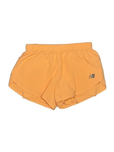 Pre-owned New Balance Athletic Shorts In Yellow