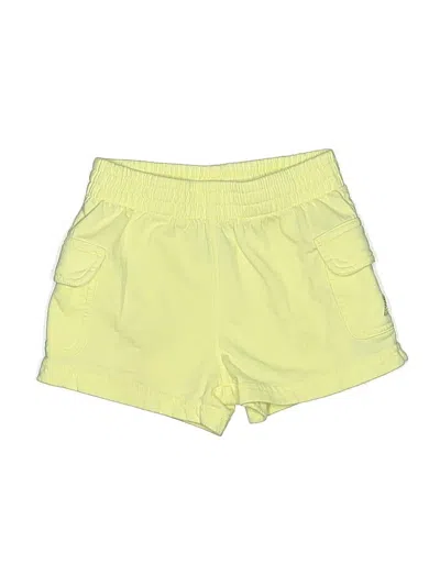 Pre-owned New Balance Kids' Athletic Shorts In Yellow