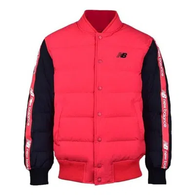 New Balance Athletic Sport Jacket 'solar Pink Black' In Red
