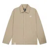 New Balance Athletic Sports Club Coach Jacket 'dark Beige' In Brown