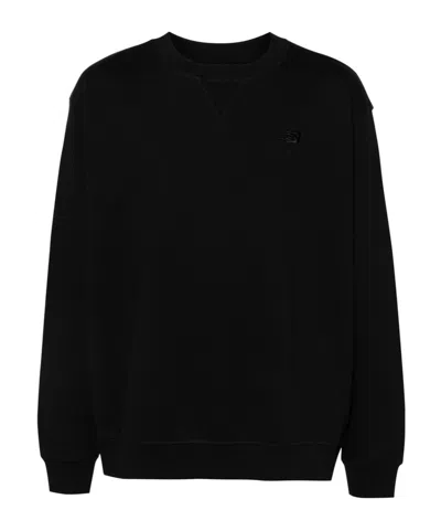New Balance Athletics French Terry Crew In Black