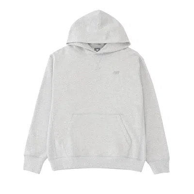 Pre-owned New Balance Athletics French Terry Hoodie 'ash Heather' | Grey | Men's Size Xxl In Gray