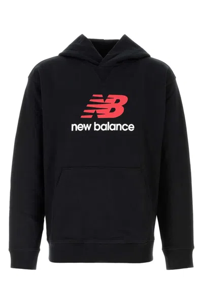 New Balance Athletics French Terry Hoodie In Black
