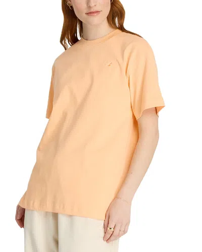 New Balance Athletics Jersey T-shirt In Orange
