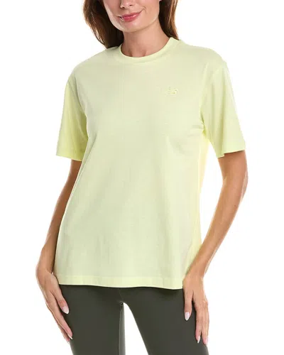 New Balance Athletics Jersey T-shirt In Green