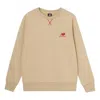 New Balance Athletics Lny French Terry Crewneck 'brandon Beige' In Brown