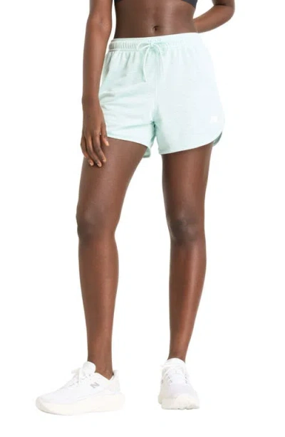 New Balance Athletics Mesh Running Shorts In Green