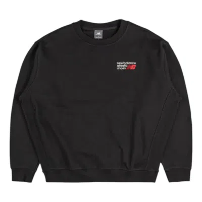 New Balance Athletics Premium Logo Crew Relaxed Fit 'black'