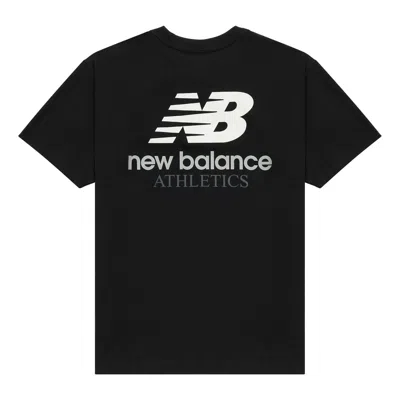 New Balance Athletics Remastered Graphic Cotton Jersey T-shirt 'black'