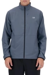 New Balance Athletics Stretch Woven Jacket In Graphite