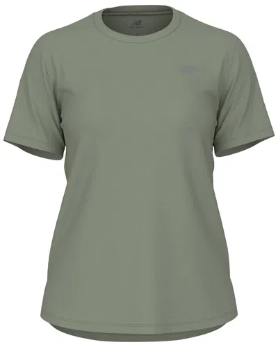 New Balance Athletics T-shirt In Green