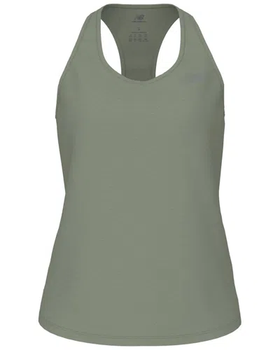 New Balance Athletics Tank Top In Green