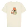 New Balance Back Print Graphic T-shirt 'beige' In Neutral