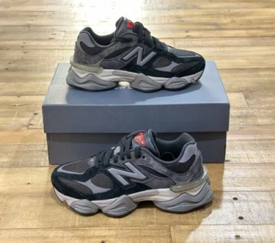 Pre-owned New Balance Balance 9060 Castlerock In Gray