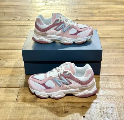 Pre-owned New Balance Balance 9060 Rose Pink Gs Womens Sizes Gc9060fr Brand Ds