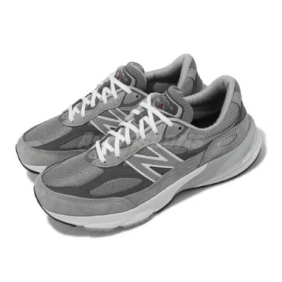 Pre-owned New Balance Balance 990 V6 Nb Made In Usa Castlerock Grey Men Casual Shoes M990gl6-d In Gray