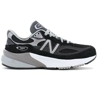 Pre-owned New Balance Balance 990v6 - Made In Usa - Women's Sneaker W 990 Bk6 Sport Casual Shoes In Black