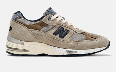 Pre-owned New Balance Balance 991 Miuk Jjjjound Grey Olive (w) W991jja Womens Sizing 8w + 8.5w