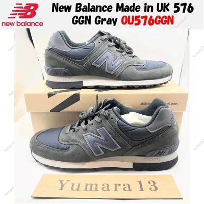 Pre-owned New Balance Balance Made In Uk 576 Ggn Gray Ou576ggn Size Us 4-14 Brand