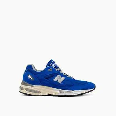 Pre-owned New Balance Balance Made In Uk 991v2 Brights Revival Sneakers U991bl2 In Blue