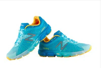 Pre-owned New Balance Balance Run Disney Rundisney Princess Cinderella Shoes Size 10.5 -new In Box In Blue