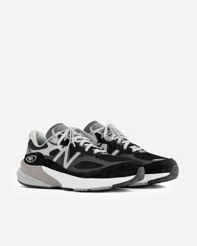 Pre-owned New Balance Balance W990bk6 Sneakers Women's Black White Low Top Running Shoes Tf567 In Beige