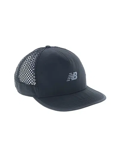 Pre-owned New Balance Baseball Cap In Black