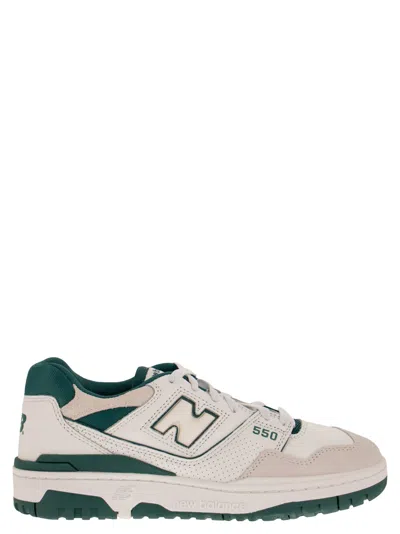 New Balance Bb550 - Sneakers In White/green