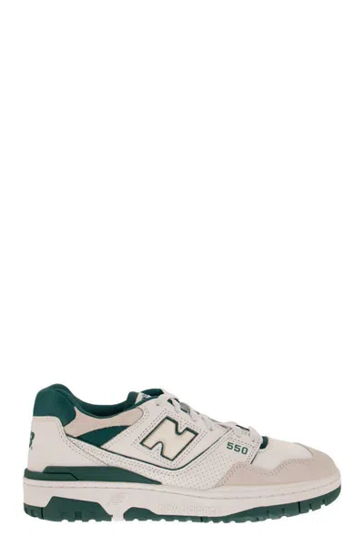 New Balance Bb550 - Sneakers In White/green