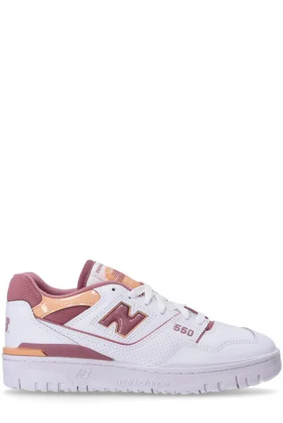 New Balance 550 "hazy Peach" Sneakers In White