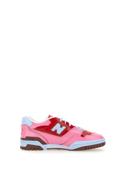 New Balance Bb550 Sneakers In Red-pink